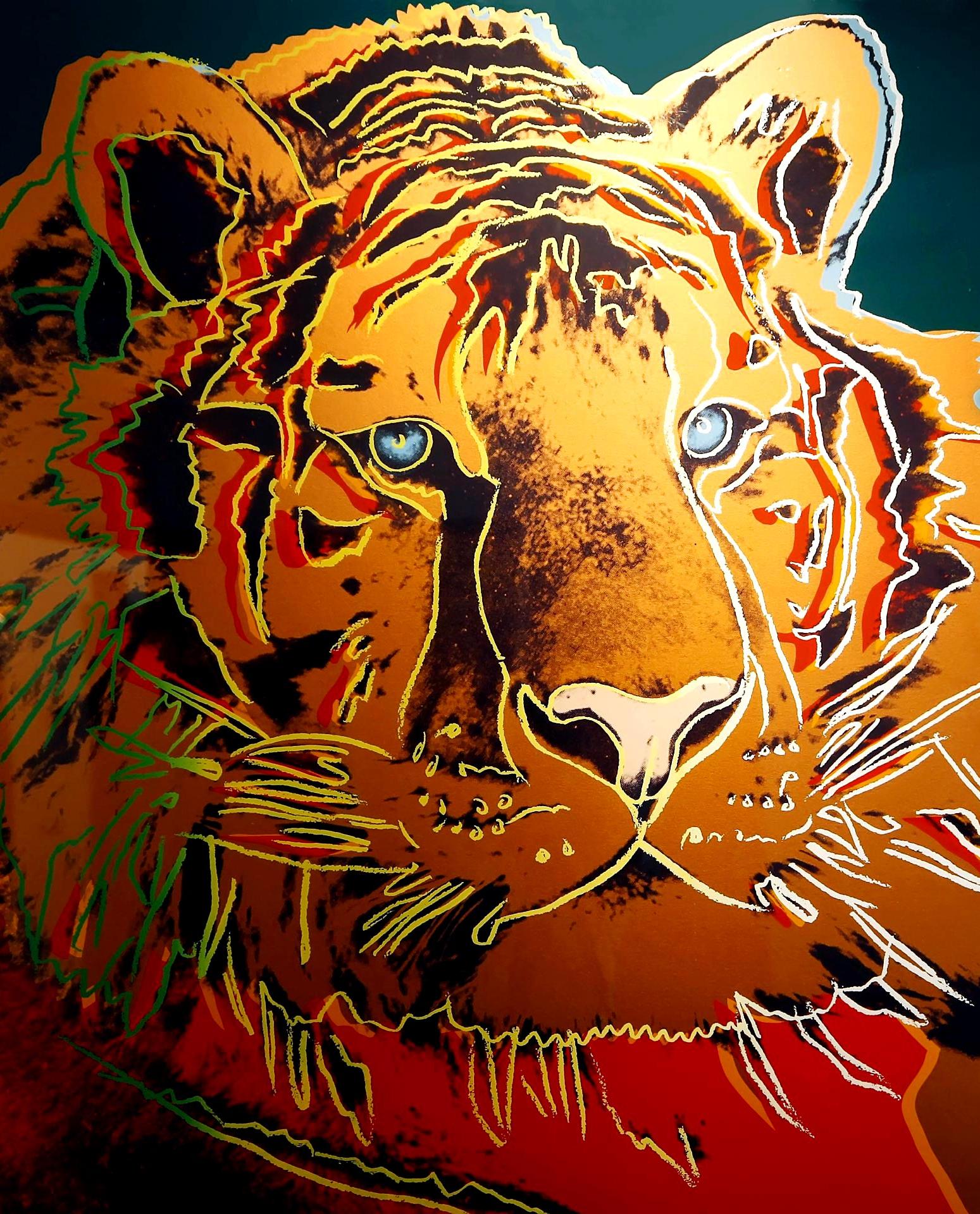 Andy Warhol, Endangered Species: Siberian Tiger (1983)